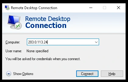 Netherlands Windows Remote Desktop Connection