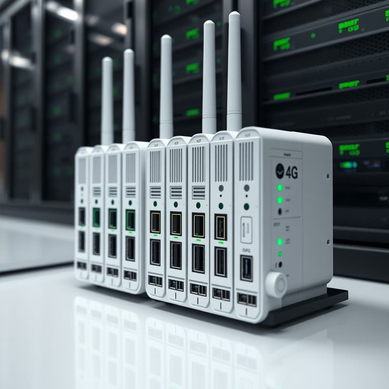 Enterprise 4G 5G Cellular Modem Bank Hardware